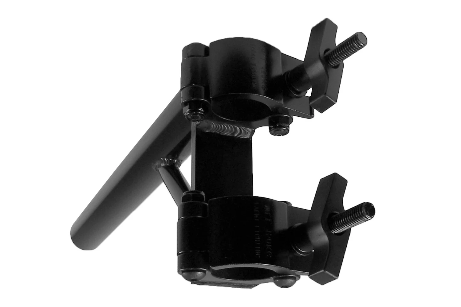 BOOMARM205B - 0.5m Boom Arm Pole with Double Pipe Clamp (Black) - Image 5