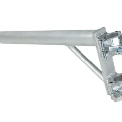 BOOMARM205 - 0.5m Boom Arm Pole with Double Pipe Clamp